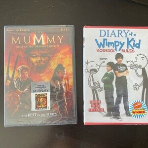The Mummy and Diary of a Wimpy Kid DVD Set